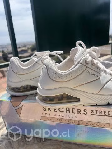 Zapatillas Skechers One White Gold