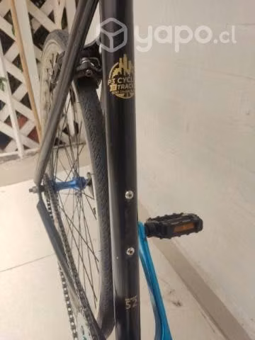 Bicicleta P3 cycletrack negra