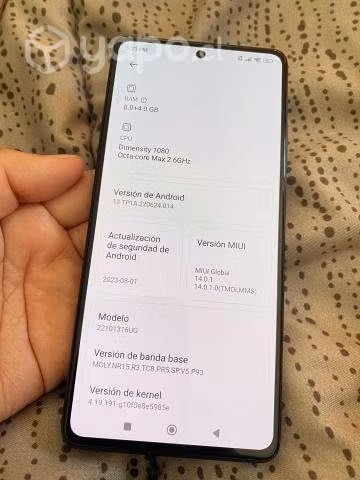 Xiaomi redmi note 12 pro 5G de 256gb