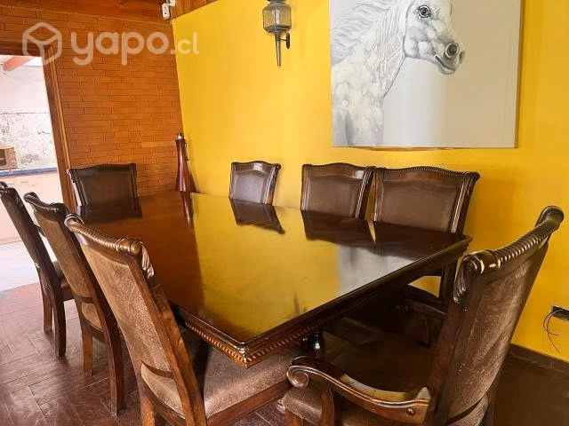 Comedor con 2 sitiales y 6 sillas - Imagen 3