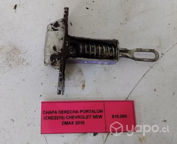 Chapa Derecha Portalon (CND2210) Chv New Dmax 2016