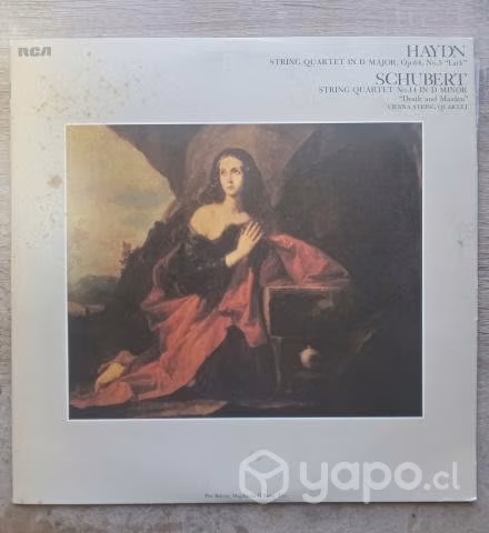 Vinilo japonés de Haydn y Schubert