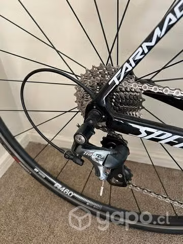 Tarmac SL6 con ciclo computador garmin edge 1030