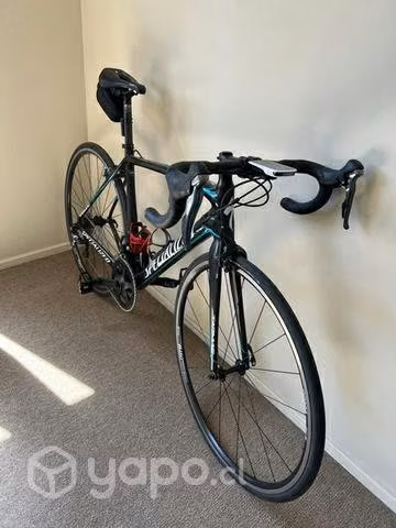 Tarmac SL6 con ciclo computador garmin edge 1030