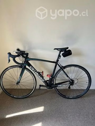 Tarmac SL6 con ciclo computador garmin edge 1030
