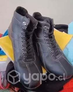 Zapatos, botines guante cuero colegio talla 41