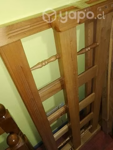 Marquesas de madera de 1 plaza y 1,1/2
