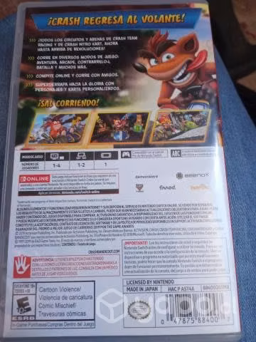 Crash Team Racing Nitro Fueled nintendo switch