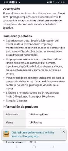 Vendo aditivo para vehículos diesel