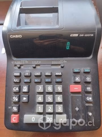 Calculadora Casio Original DR-120TM de 12 dígitos