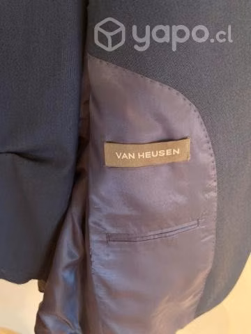 Terno marca van heusen azul talla 50 - Imagen 4