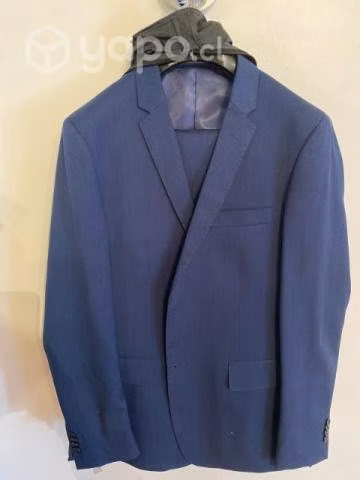 Terno marca van heusen azul talla 50 - Imagen 3
