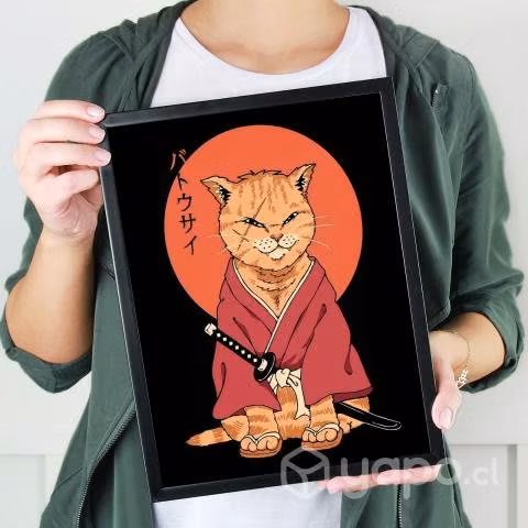 Cuadros Decorativos gatitos japoneses