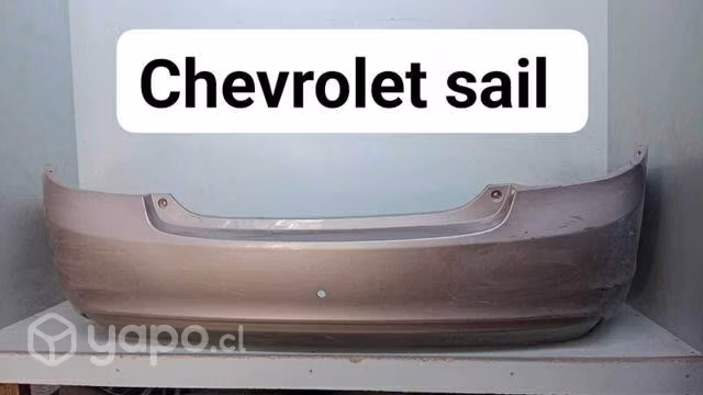 Parachoque trasero chevrolet sail dmg 82.33