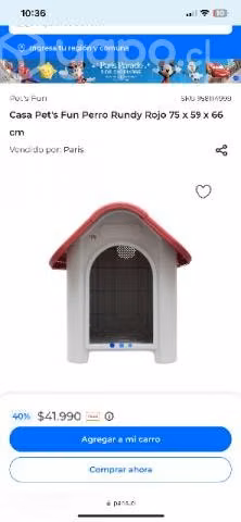 Casa para perro