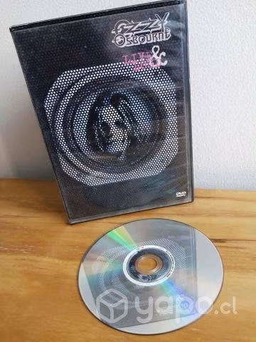 Dvd ozzy osbourne, live & loud usa 1997 vg+