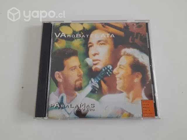 CD Paralamas " Vamo Batelata- Ao Vivo" Impecable