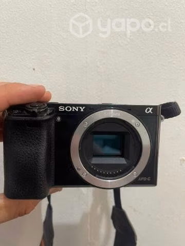 Cámara Sony a6000 +lentes+bateria+cargador