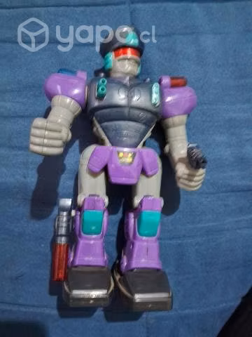 Robot policia vintage
