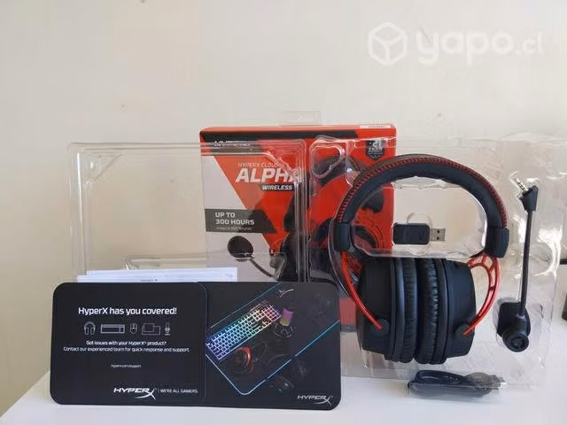 Audífonos HyperX CLOUD ALPHA WIRELESS