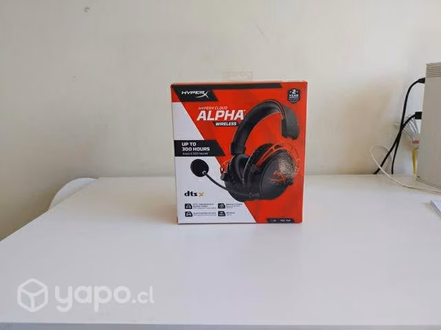 Audífonos HyperX CLOUD ALPHA WIRELESS