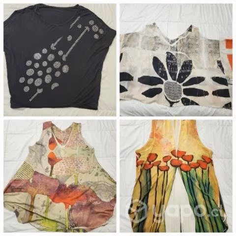 Lote 12 blusas sin manga XL - Imagen 3