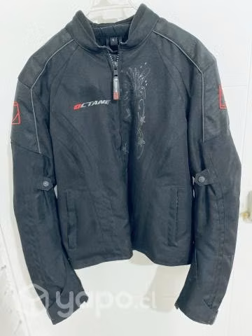 Chaqueta de moto mujer