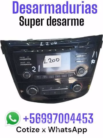 Radio original Mitsubishi l200 año 2019 2.4