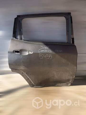 Puerta trasera rh jeep compass 2017-2021