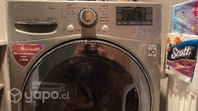 Excelente lavadora usada como nueva LG 15/ 8 .