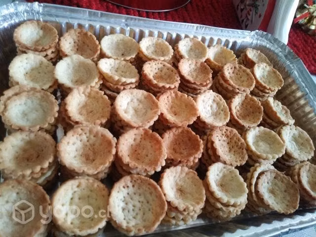 Tartaletas para rellenar, Tacitas o Petit Bouchet