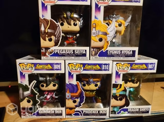 Funkos pop Caballeros del zodiaco