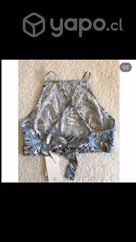 Crop top talla L