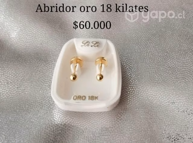 Aros abridores de oro de 18 kilates - Imagen 6
