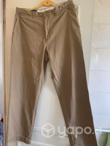 Pantalón polo color café con leche talla 38-32
