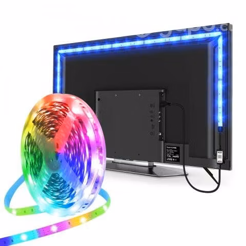 Luces led tv usb bluetooth 5 metros / delivery