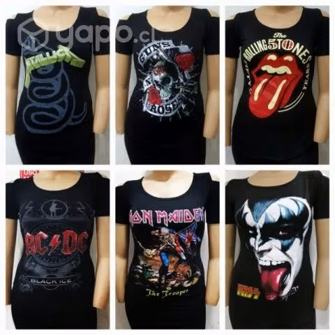 Poleras a pedido alta calidad