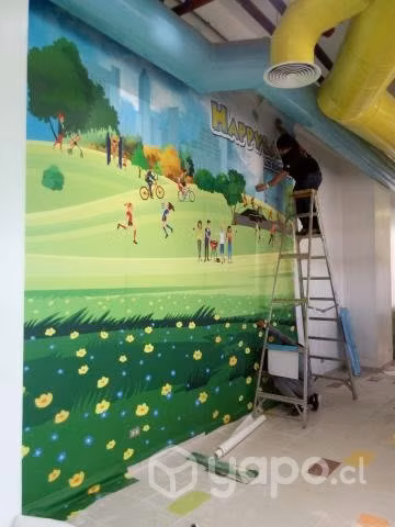 Letreros, gigantografías, impresion en PVC Backlig