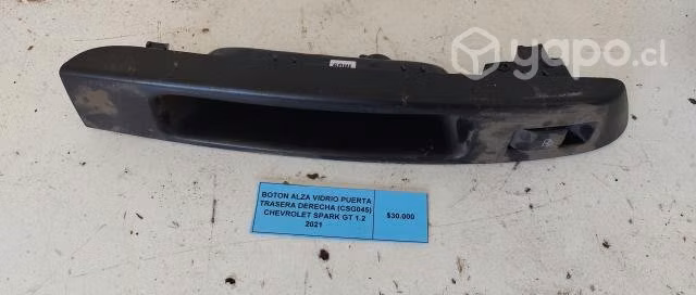 Boton Alza Vidrio Pta Tras der (CSG045) Spark 2021