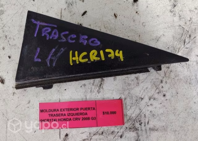 Moldura Ext Puerta Tras Izq (HCR174) Honda CRV G3