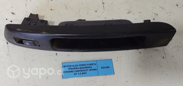 Boton AlzaVidrio Pta Traser Izq (GSG046) Spark 1.2