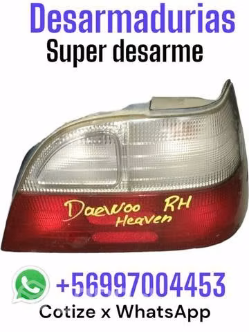 Farol trasero derecho Daewoo heaven