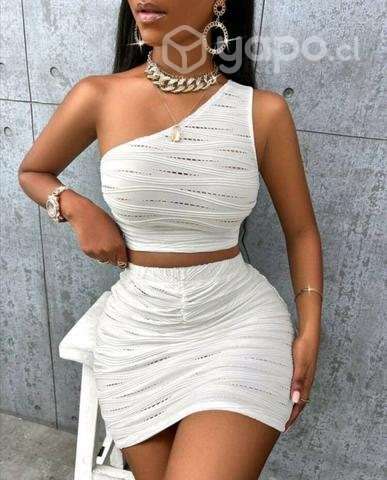 Conjunto top con falda - Imagen 4