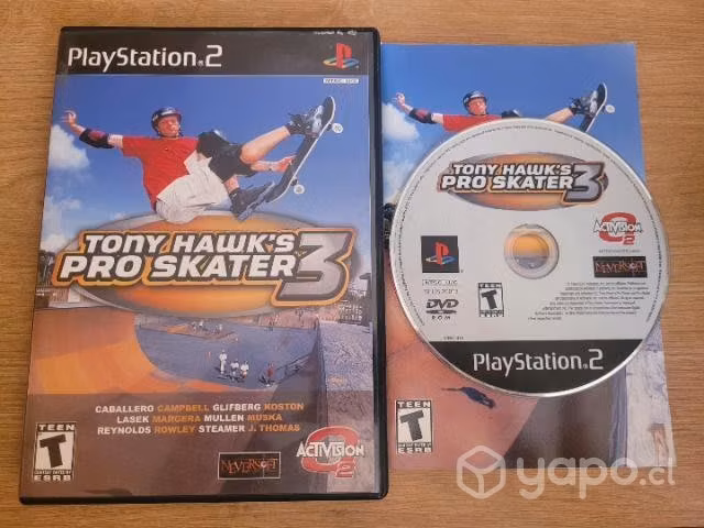 Tony Hawk's Pro Skater 3 PS2