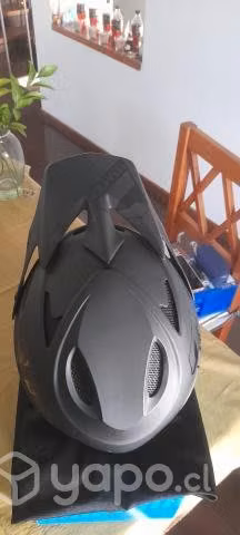 Casco 7 protection m1 matt black/gloss black talla