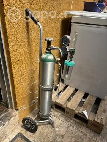 Tanque oxígeno domiciliario 15lt con regulador
