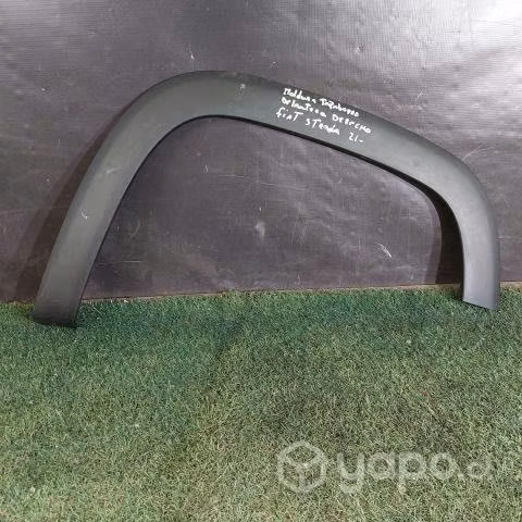 Moldura tapabarro derecho fiat strada 2021
