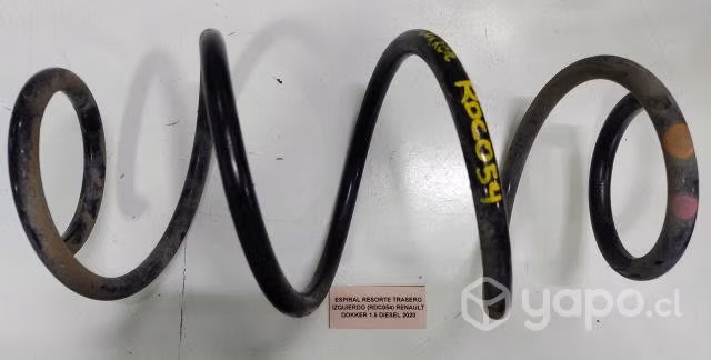 Espiral Resorte Trasero Izq (RDC054) Dokker 2020
