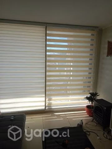 Cortinas instalacion roller dia y noche