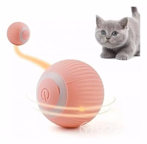 Juguete Gato Bola Interactivo Inteligente Recargab